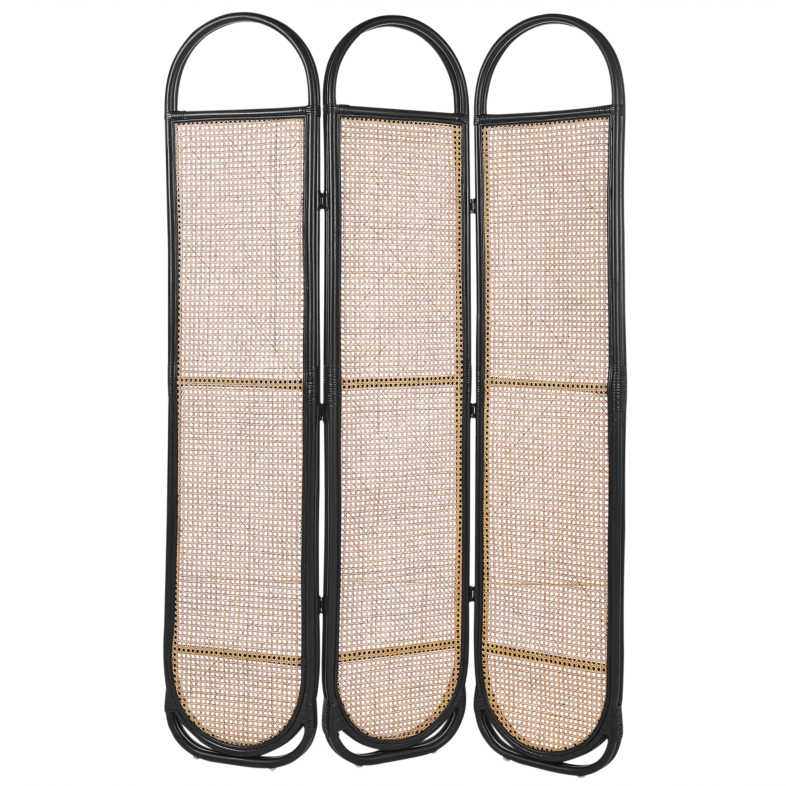 Tilanjakaja 3 paneelia CORTONA Vaaleanruskea 118 cm 180 cm