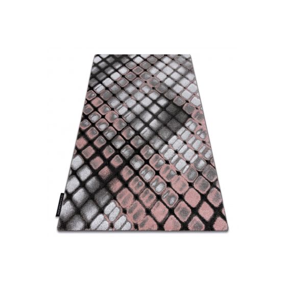 Matto INTERO REFLEX 3D Säleikkö vaaleanpunainen 280x370 cm