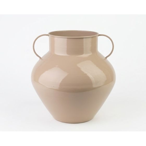 Maljakko metalli MONDEX ROGER 18,5x31x34 cm beige 1 kpl