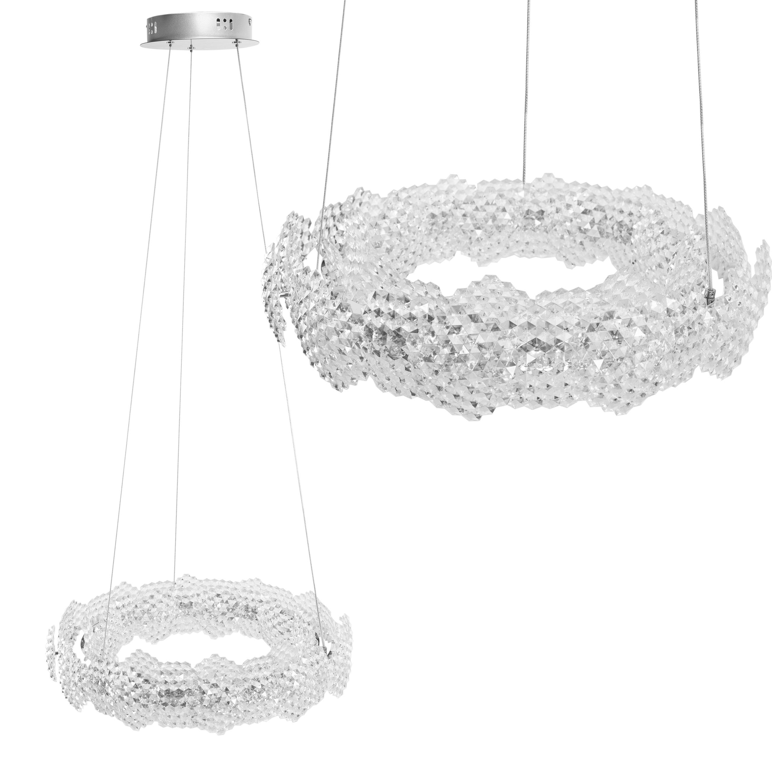 TOOLIGHT riippuva kattovalaisin MS016-CP kromi, 47x47x10cm