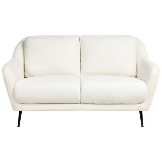 Sohva 2-istuttava EIBY chenille Valkoinen