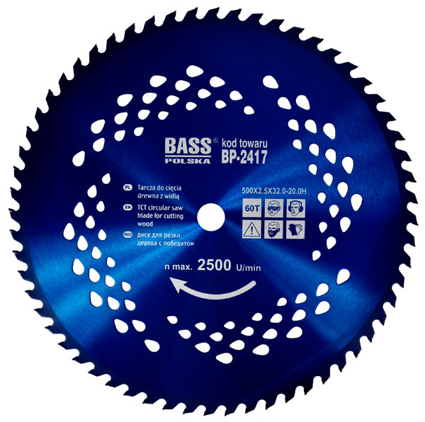 Widia-laikka 500 mm x 2,5 mm x 60 hammasta x 32,0–20,0 korkeus