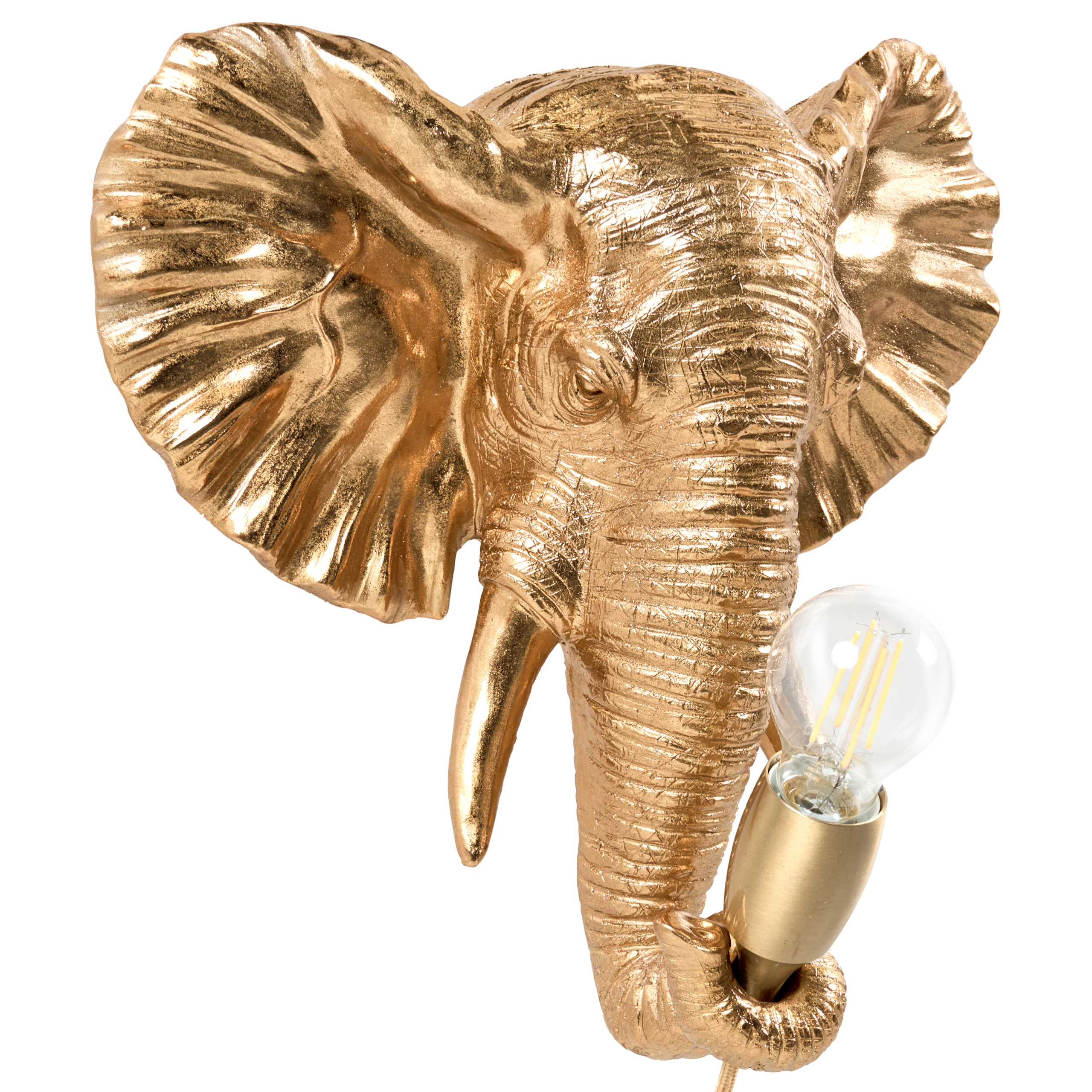 Seinävalaisin Norsu ELEPHANTI Kulta