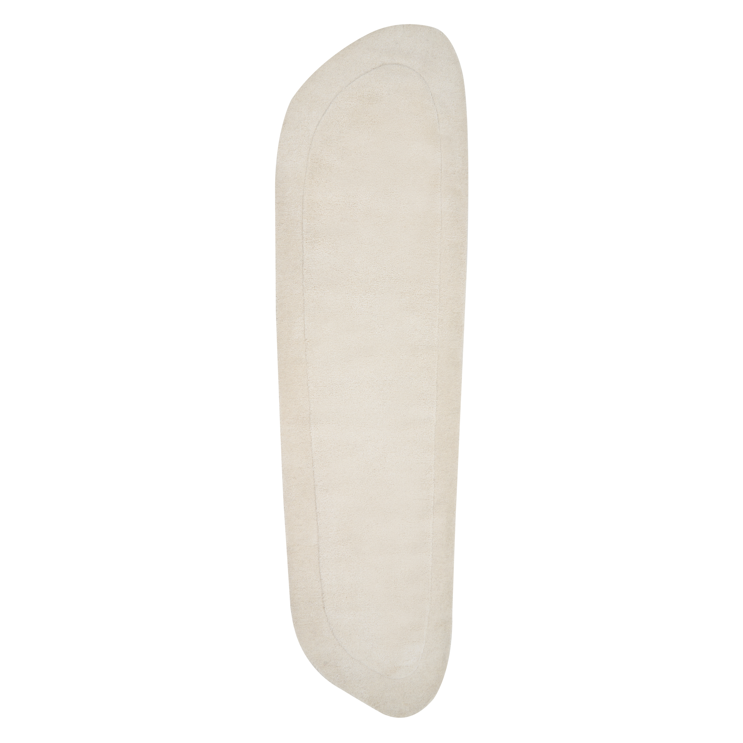 Matto BERANI Vaaleanbeige 80 x 250 cm Viskoosi