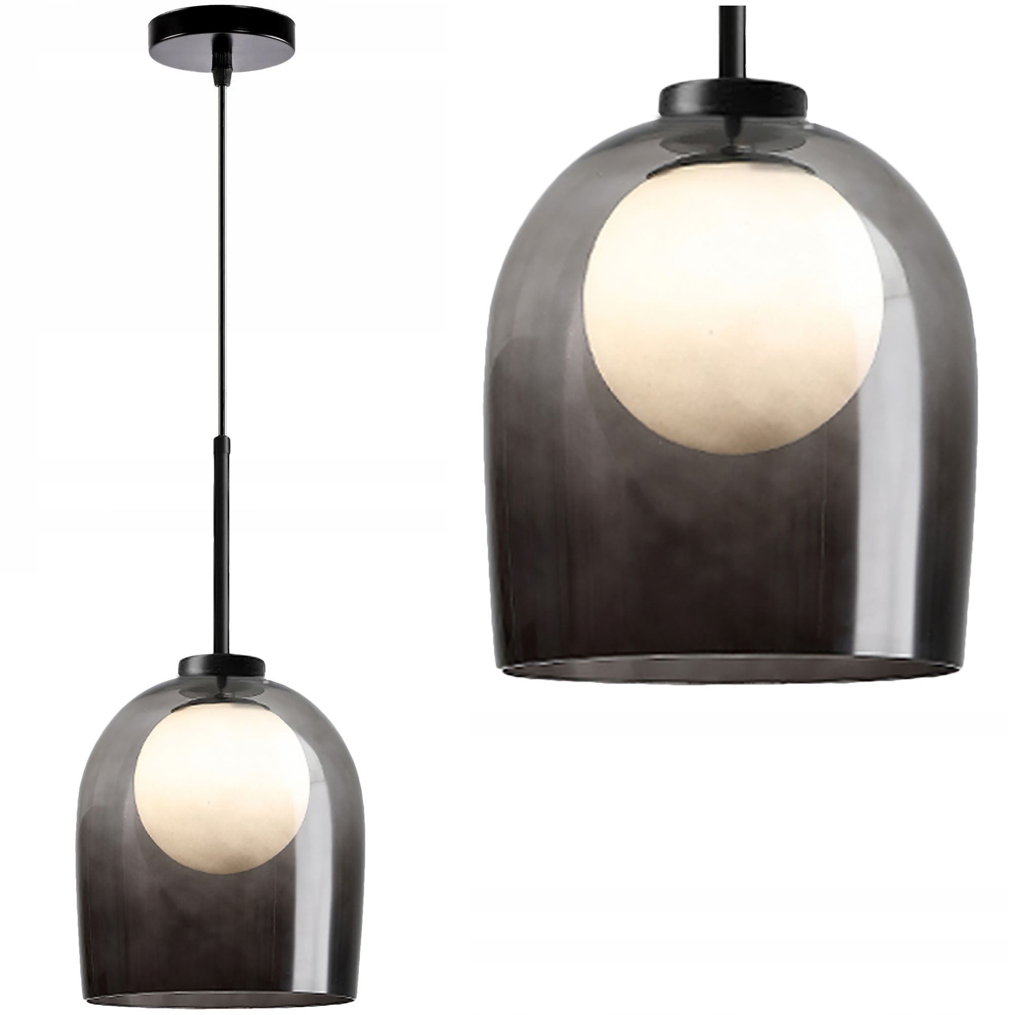 TOOLIGHT riippuvalaisin APP1026-1CP Musta, 23, 5x18x23, 5cm