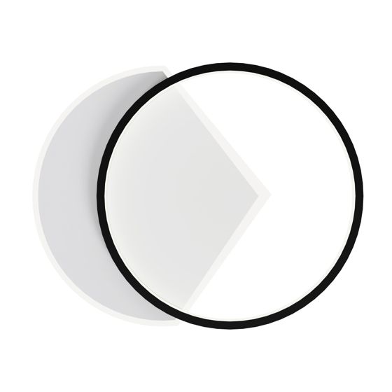 TOOLIGHT seinävalaisin LHJ077-C valkoinen, musta, 50x40x20cm