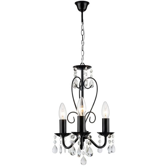 TOOLIGHT riippuvalaisin EBT013-3CP musta, 125X75X25CM