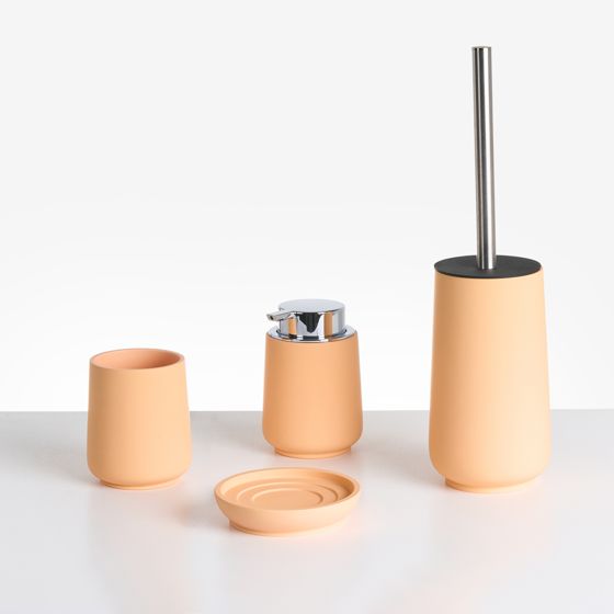 Kylpyhuonesetti 4 osaa SUCHES Oranssi