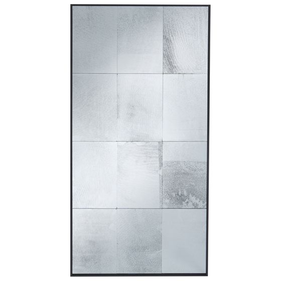 Seinäpeili CALMONT 60 cm 120 cm Lasi Musta