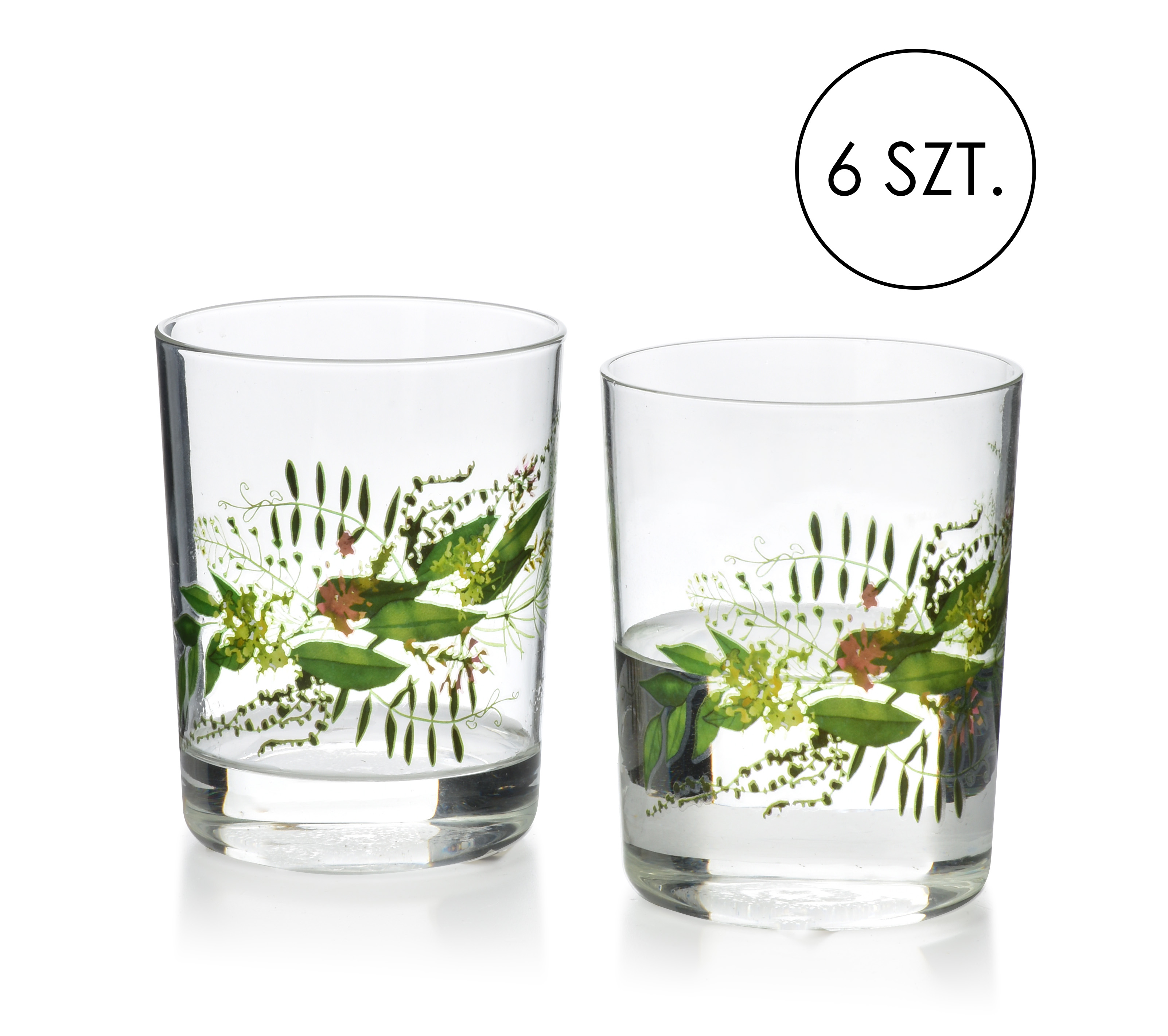 Juomalasit lasi IDYLLIC 8,1x8,1x10,4 cm 420 ml 6 kpl