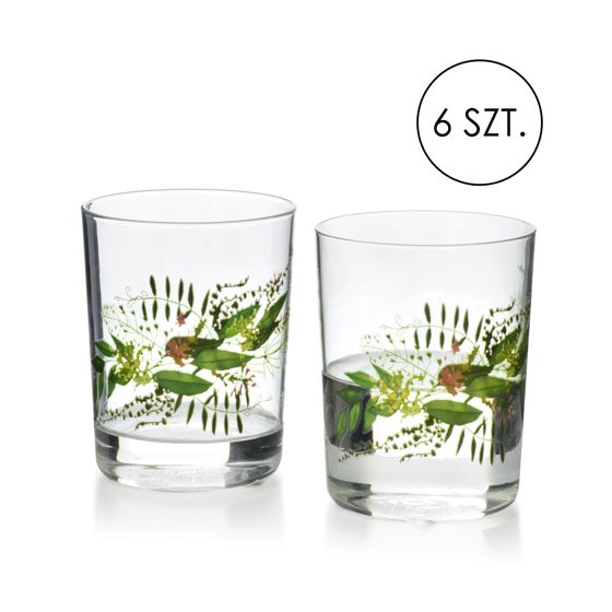Juomalasit lasi IDYLLIC 8,1x8,1x10,4 cm 420 ml 6 kpl