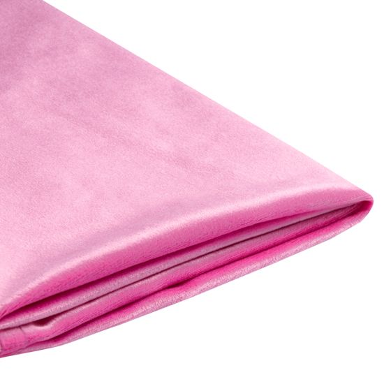 Sängynrungon päällinen sametti FITOU 90 x 200 cm Fuksia