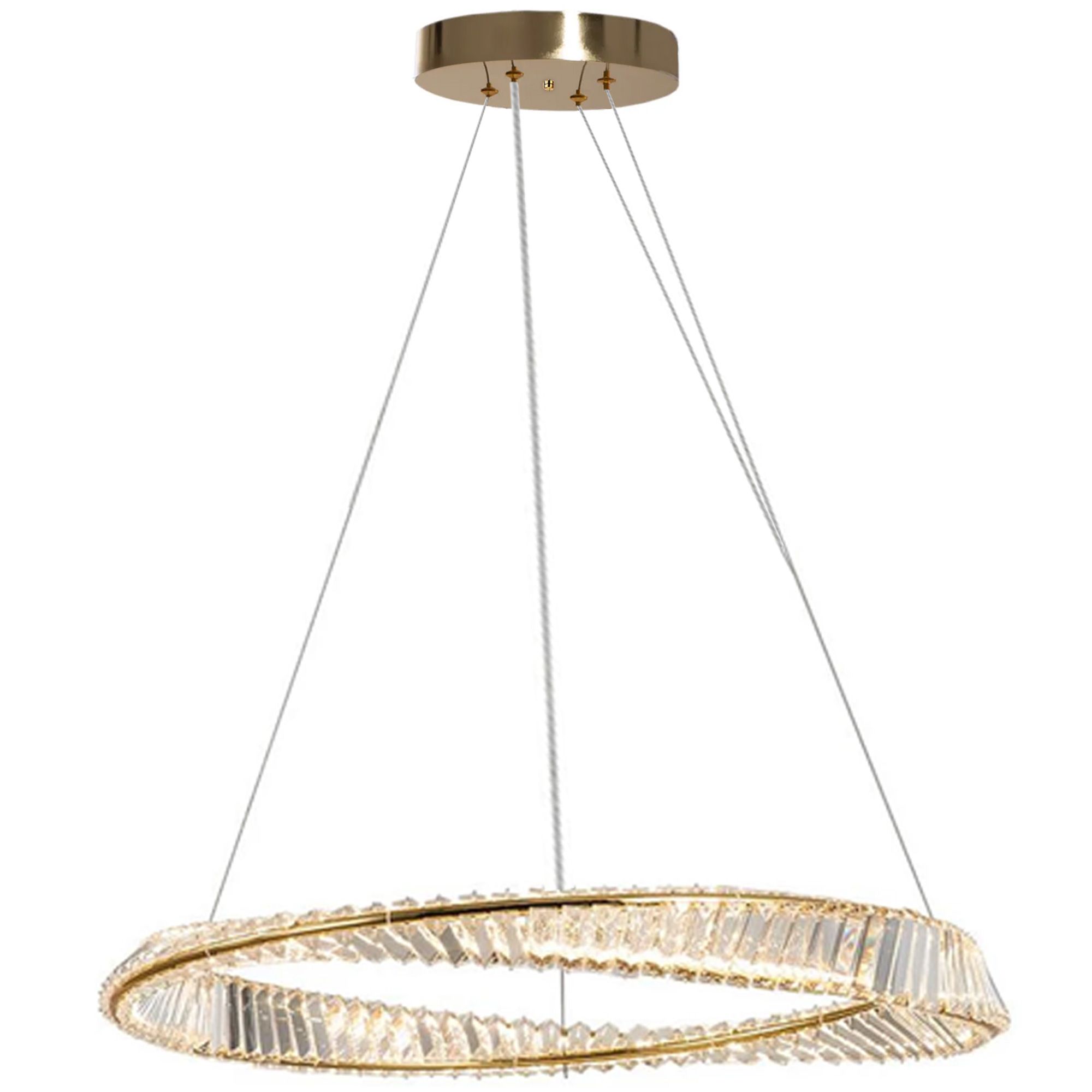 TOOLIGHT riippuva kattovalaisin APP1064-1CP kulta, 60x12x90cm