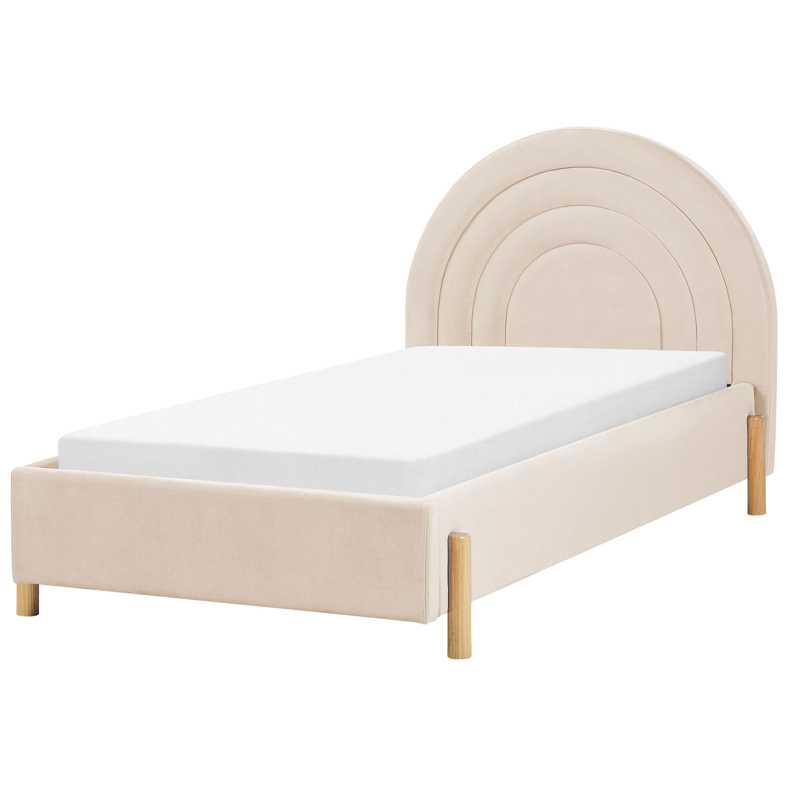 Lastensänky Sametti ANET 90 x 200 cm Beige