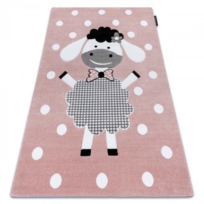 Matto PETIT DOLLY LAMPAAT vaaleanpunainen 180x270 cm