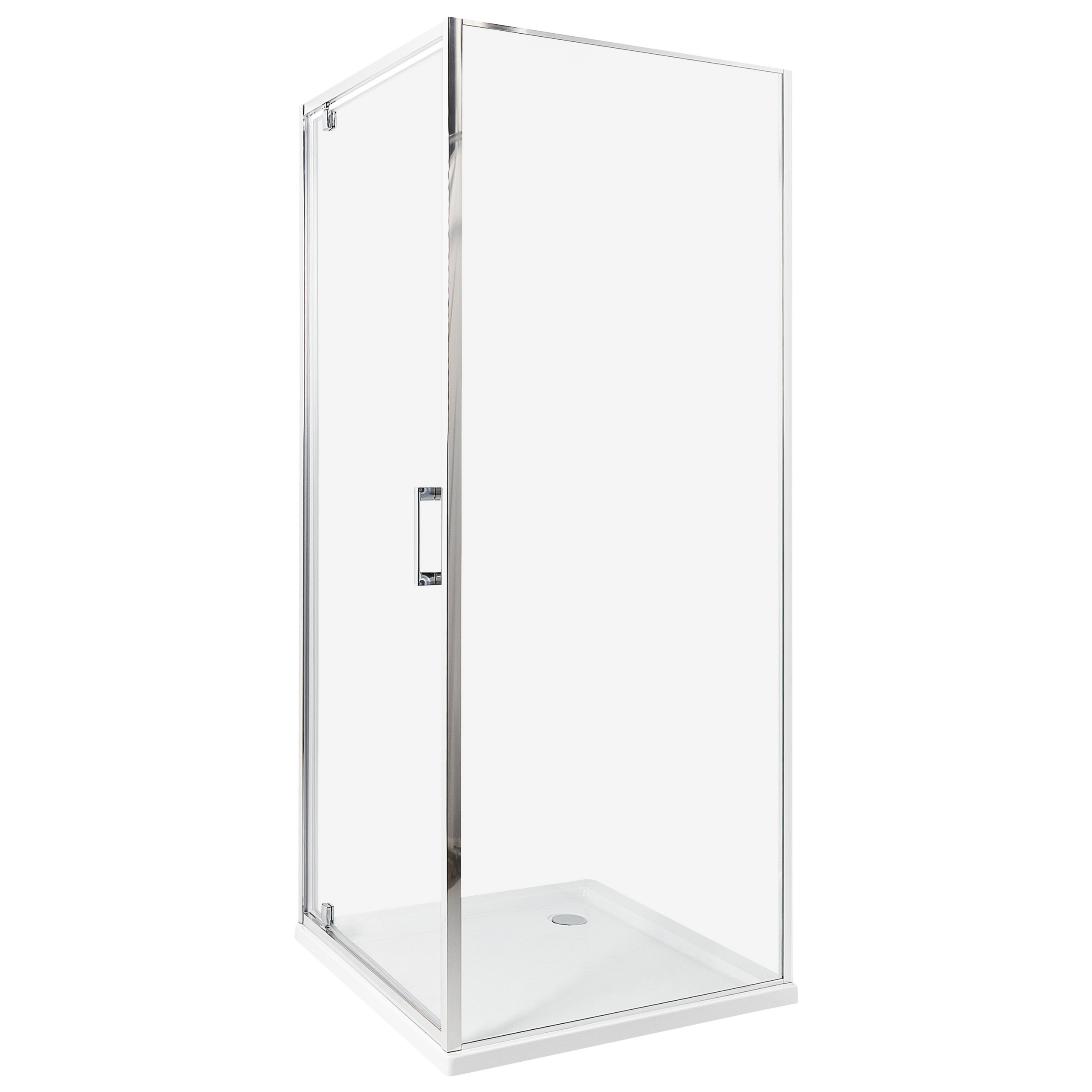 Suihkunurkka DARLI 70 x 70 x 185 cm Hopea