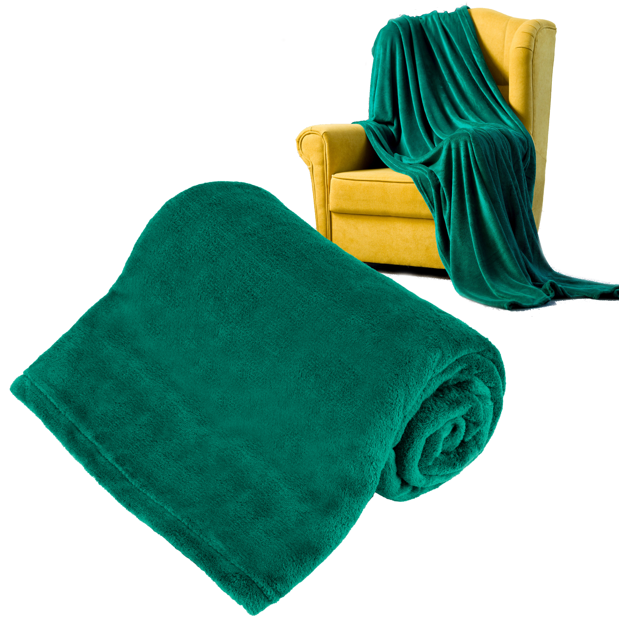 Teesa fleecehuopa, paksu ja lämmin päiväpeitto 150x200