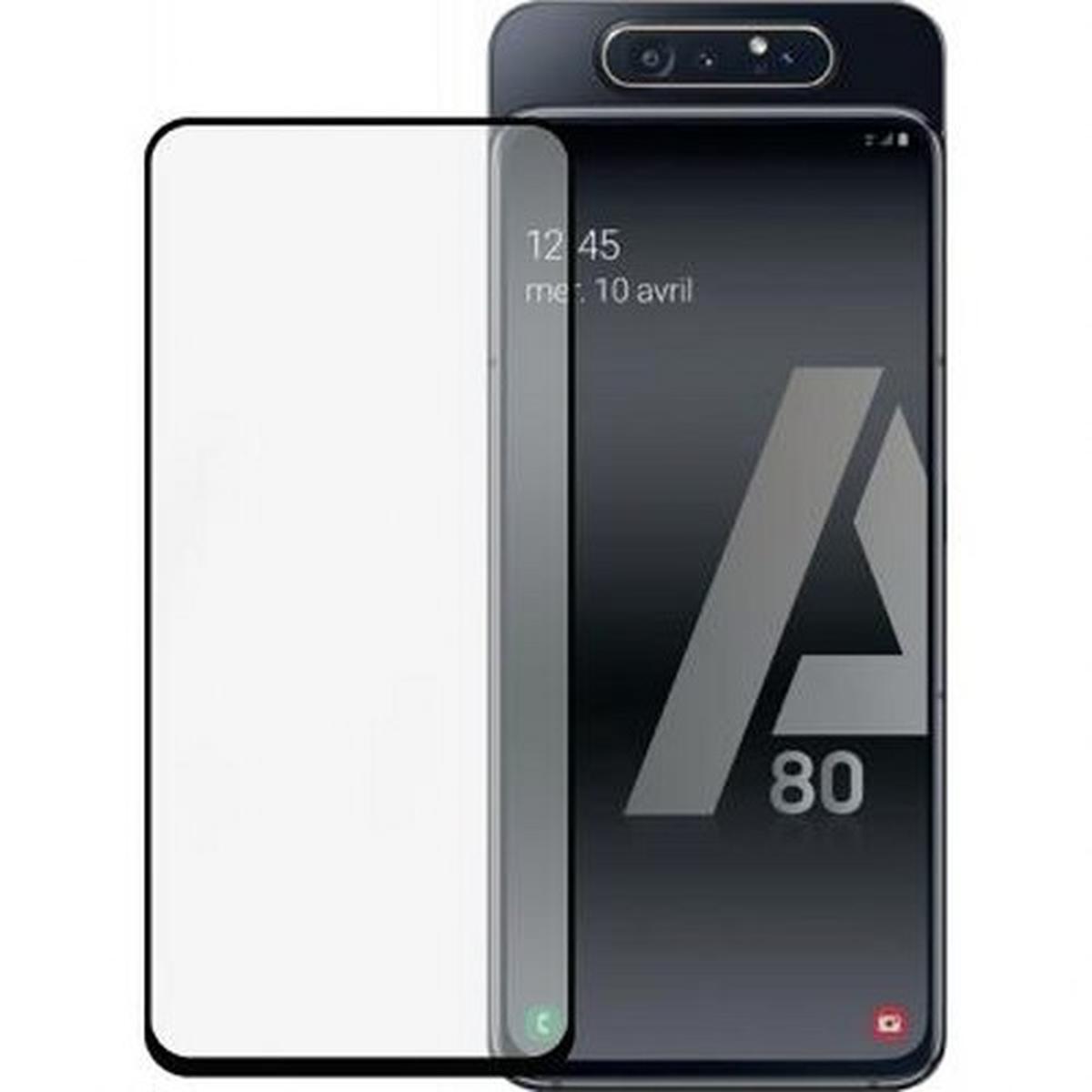 Näytönsuoja Samsung Galaxy A80 Karkaistua Lasia 2.5D Naarmuuntumaton