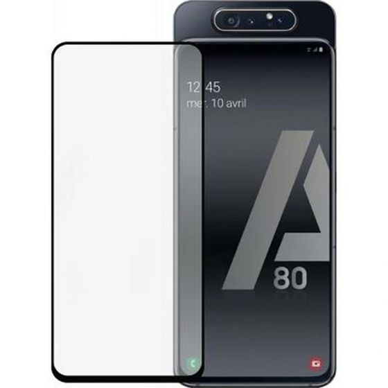 Näytönsuoja Samsung Galaxy A80 Karkaistua Lasia 2.5D Naarmuuntumaton