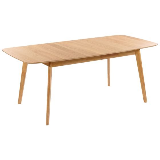 Jatkettava ruokapöytä MADOX Vaalea tammiviilu 150/190 cm 90 cm