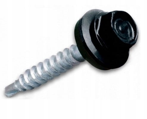 Farmer ruuvi 4,8x35mm 20kpl kuusiokanta musta