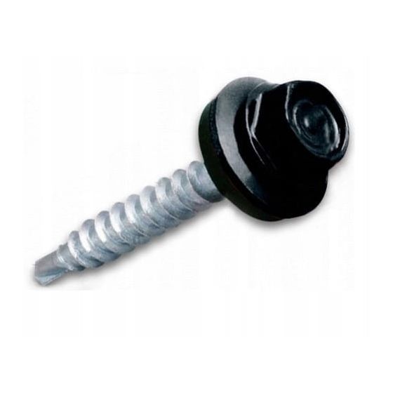 Farmer ruuvi 4,8x35mm 20kpl kuusiokanta musta