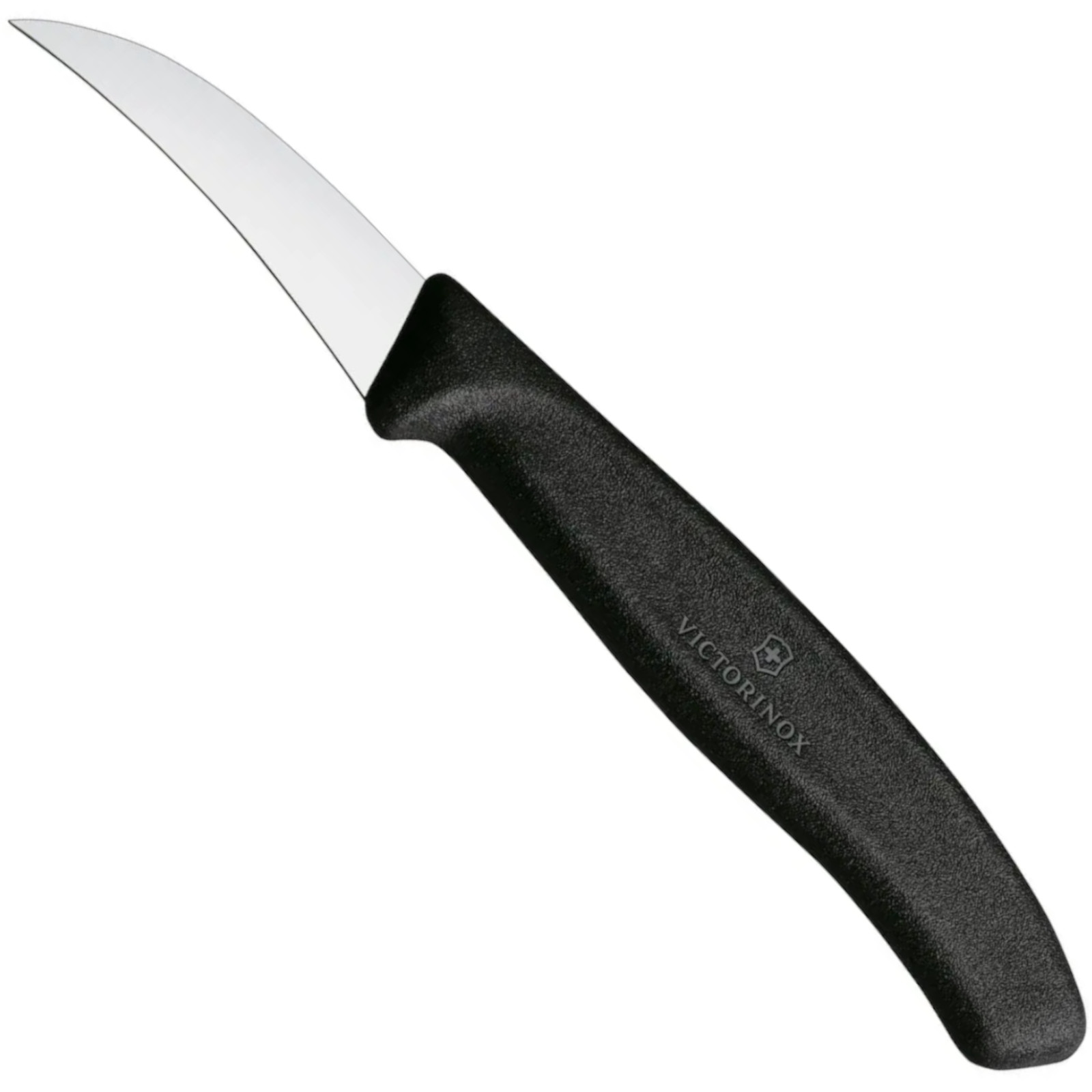 Kaareva vihannesveitsi, pituus 60/162 mm - musta