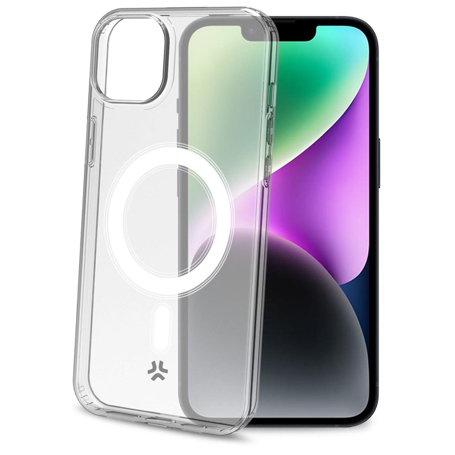 Gelskin mag TPU Cover MagSafe-yhteensopiva iPhone 15 Transparent