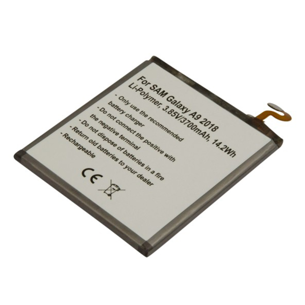 Akku Samsung Galaxy A9 / Galaxy A9s Li-Polymeeri 3.85V 3700mAh 14.2Wh