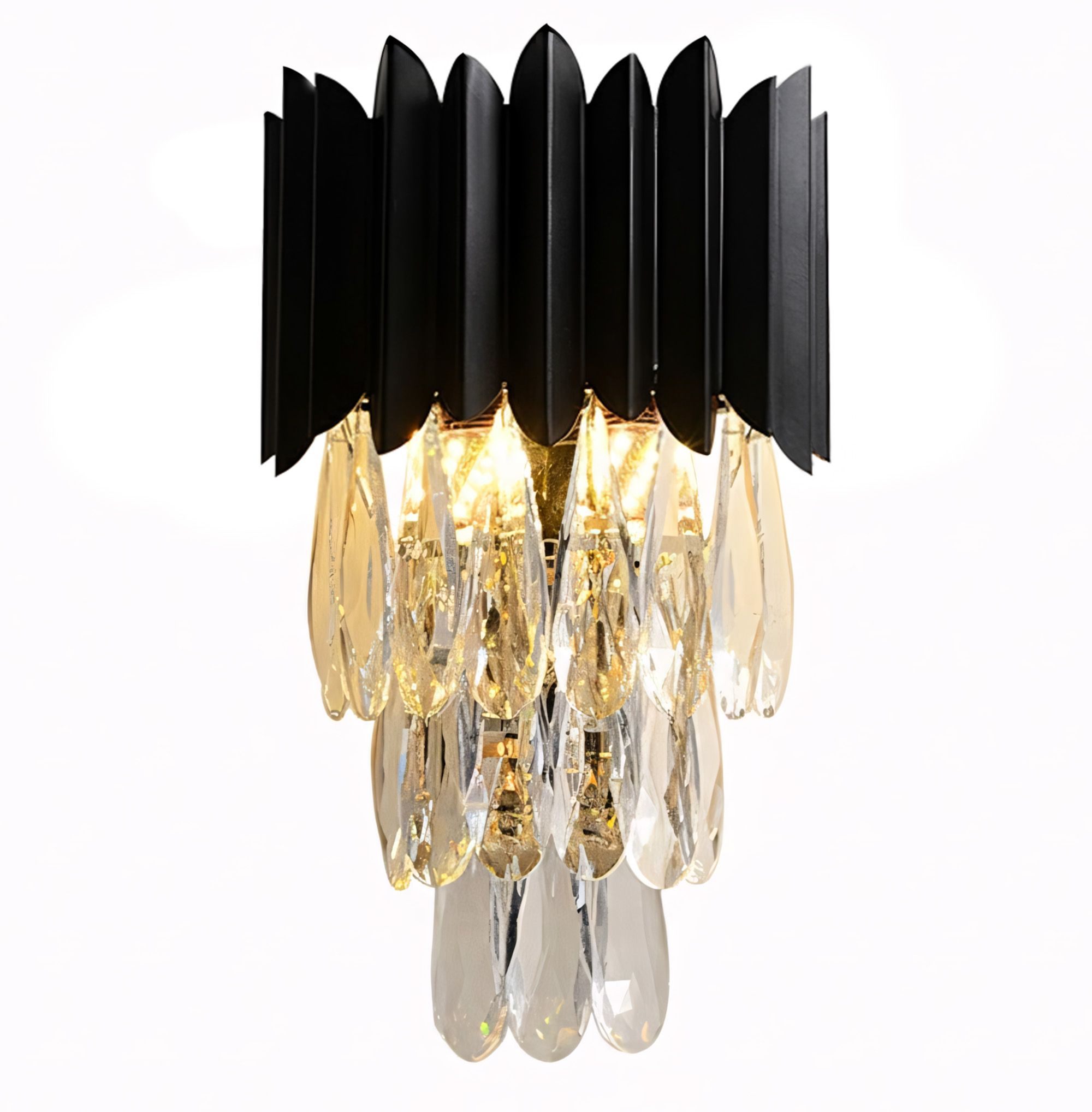TOOLIGHT seinävalaisin APP1658-1W Musta, 36x21x14cm