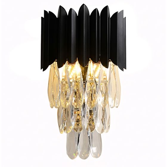 TOOLIGHT seinävalaisin APP1658-1W Musta, 36x21x14cm