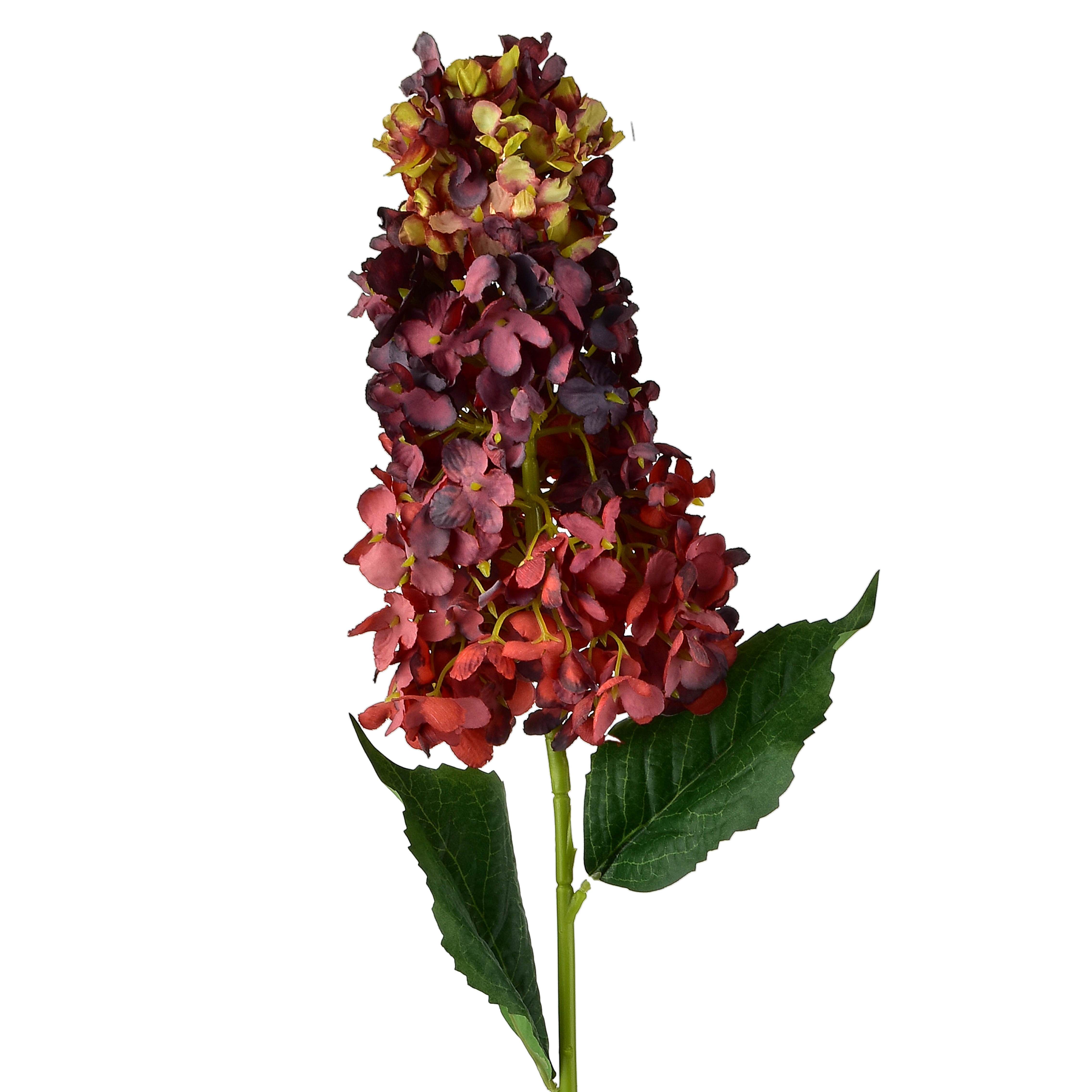 Tekokukka muovi Viridis Hortensia 80cm valkoinen 1kpl