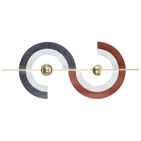 Seinäkoriste FARO metalli 42 cm Monivärinen