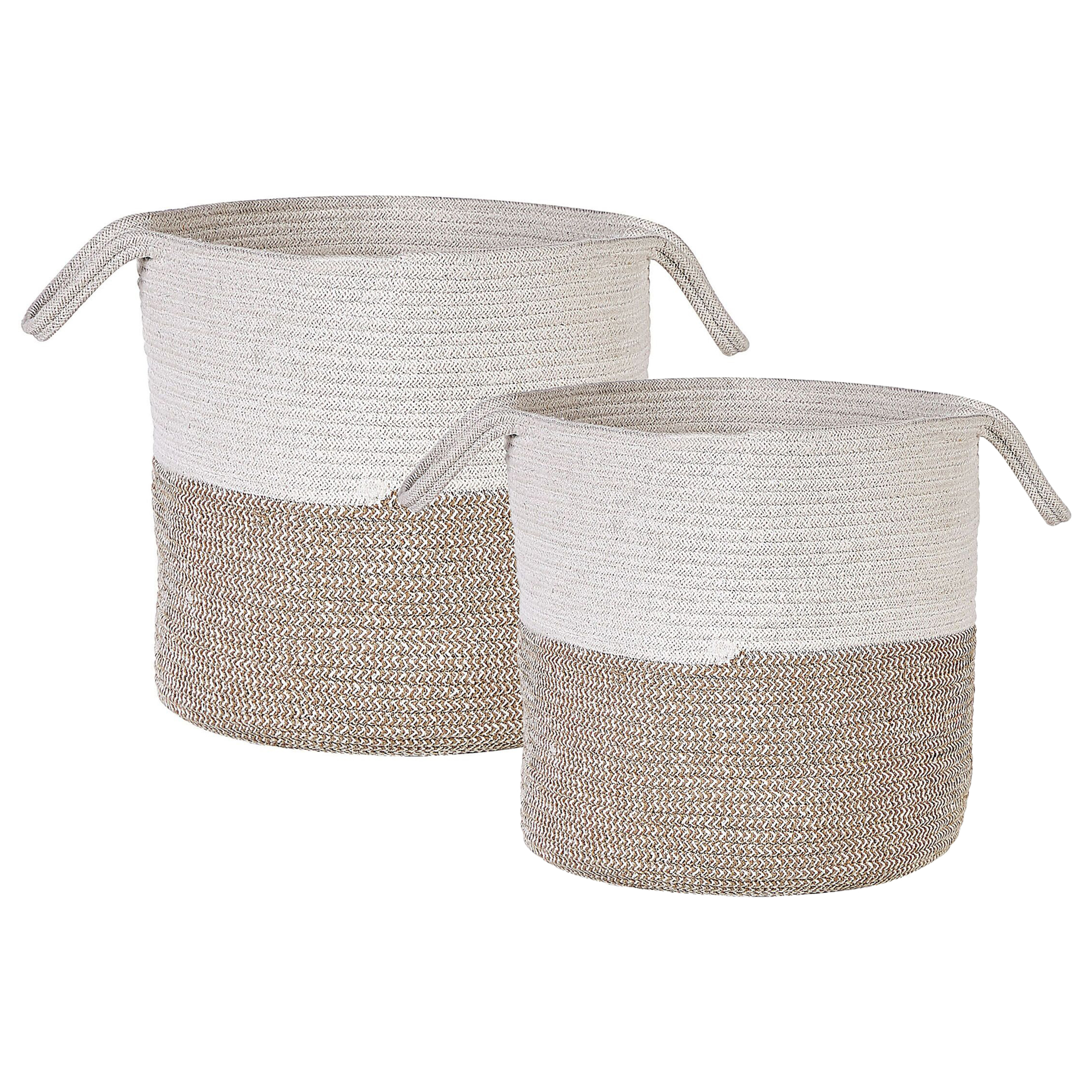 Korisetti 2 kpl PAZHA Puuvilla Beige