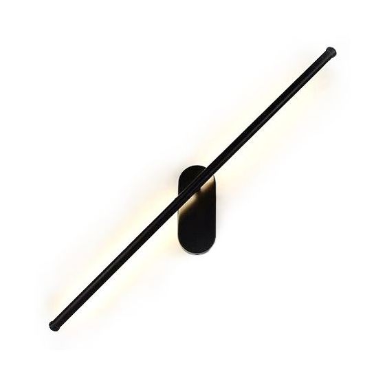 TOOLIGHT seinävalaisin APP583-1W musta, 92x92x7,5cm