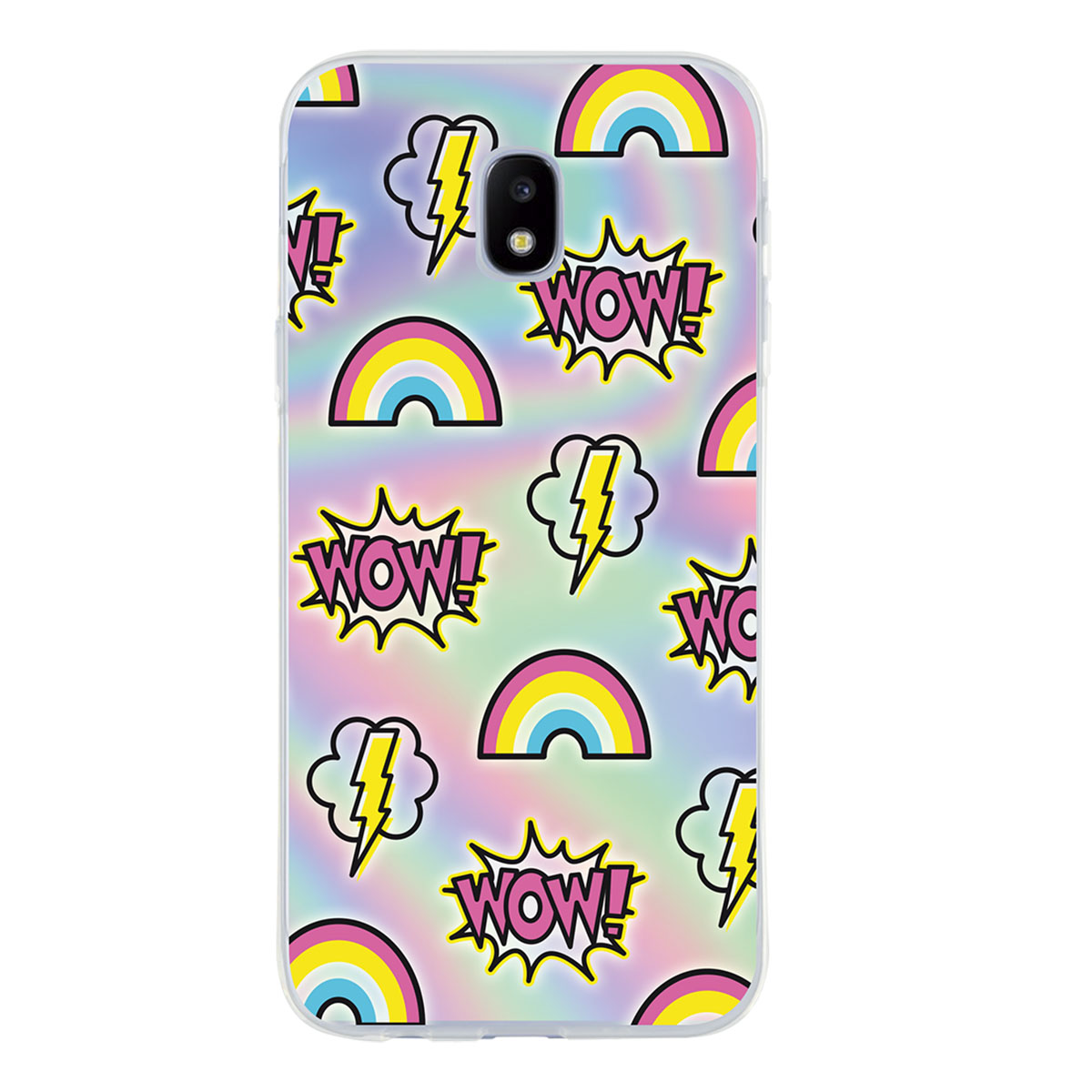 Hybridi Kuori Galaxy J3 2017 Holografinen Valmistettu Ranskassa