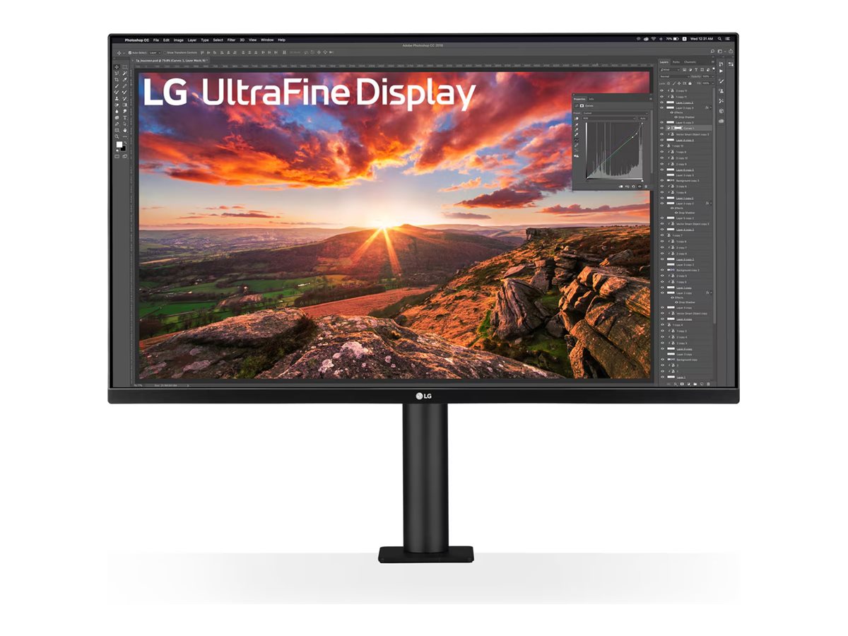 LG Ergo-näyttö 32UN880K-B 32