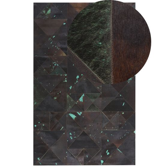 Matto ATALAN Ruskea 140 x 200 cm nahka