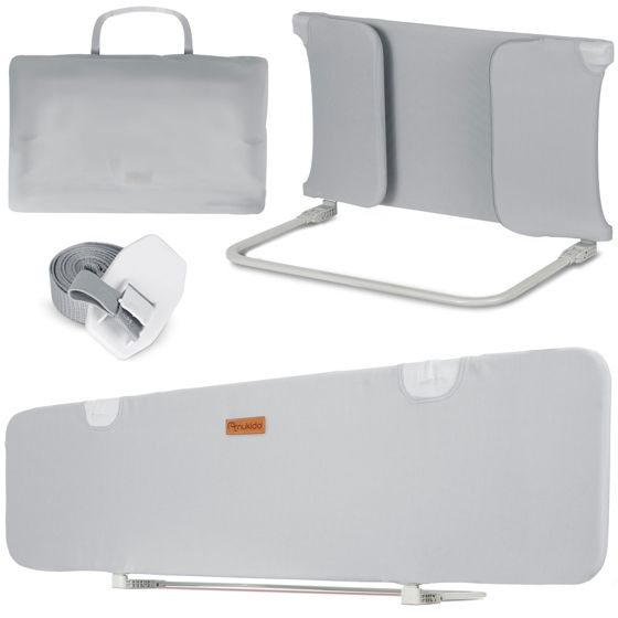 Sängyn laita 150 x 44 x 41 cm Nukido harmaa