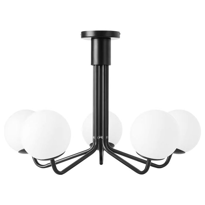 TOOLIGHT riippuva kattovalaisin APP1578-5CP musta, 47x47x47cm
