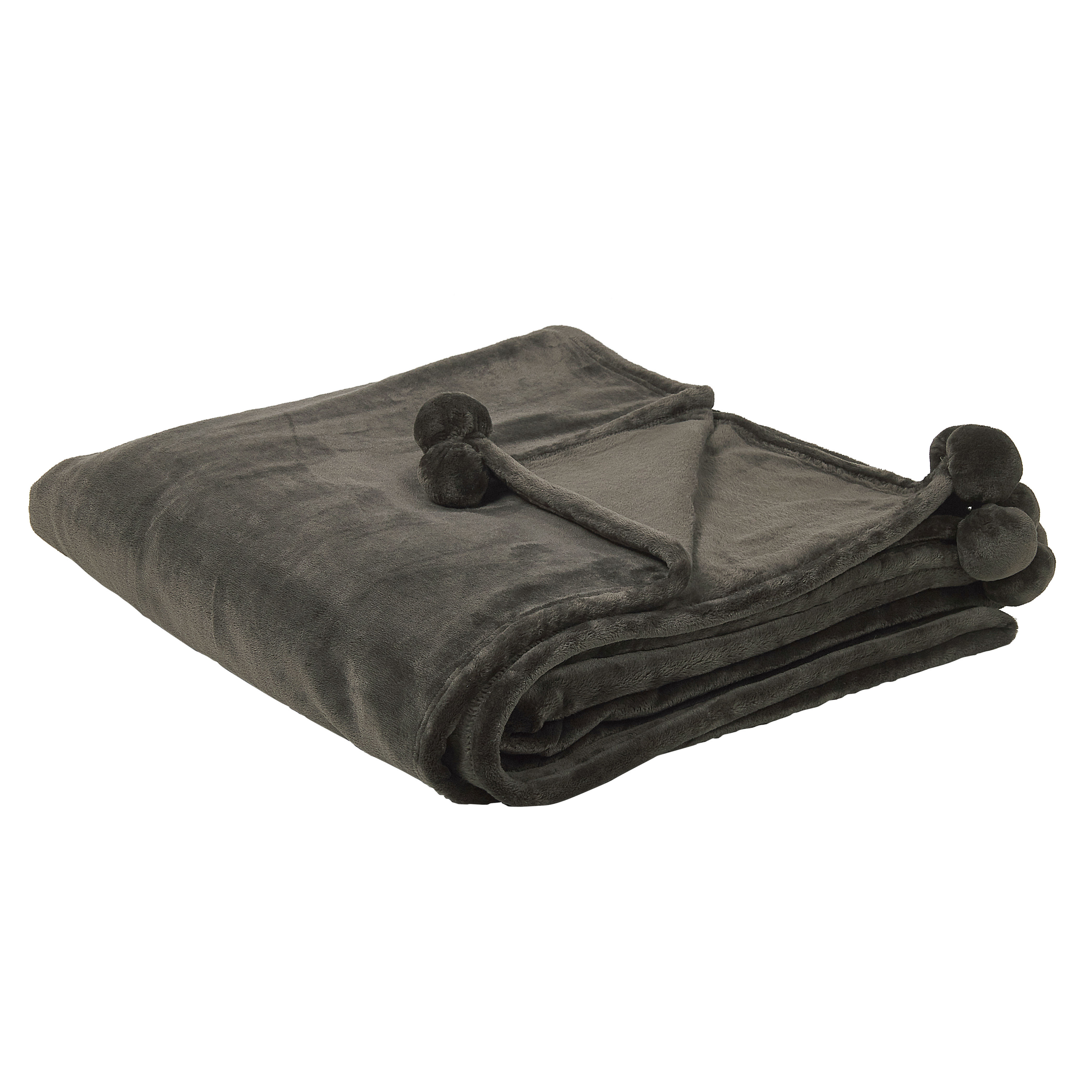 Torkkupeitto TERKE 200 x 220 cm Tummanharmaa
