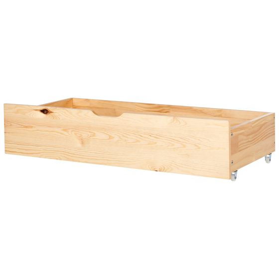 Sängynaluslaatikkosetti 2 kpl mänty EPANEY Vaaleanruskea