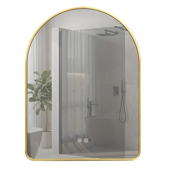 REA peili Camlot 80x60 harjattu kulta, 60x80x2cm
