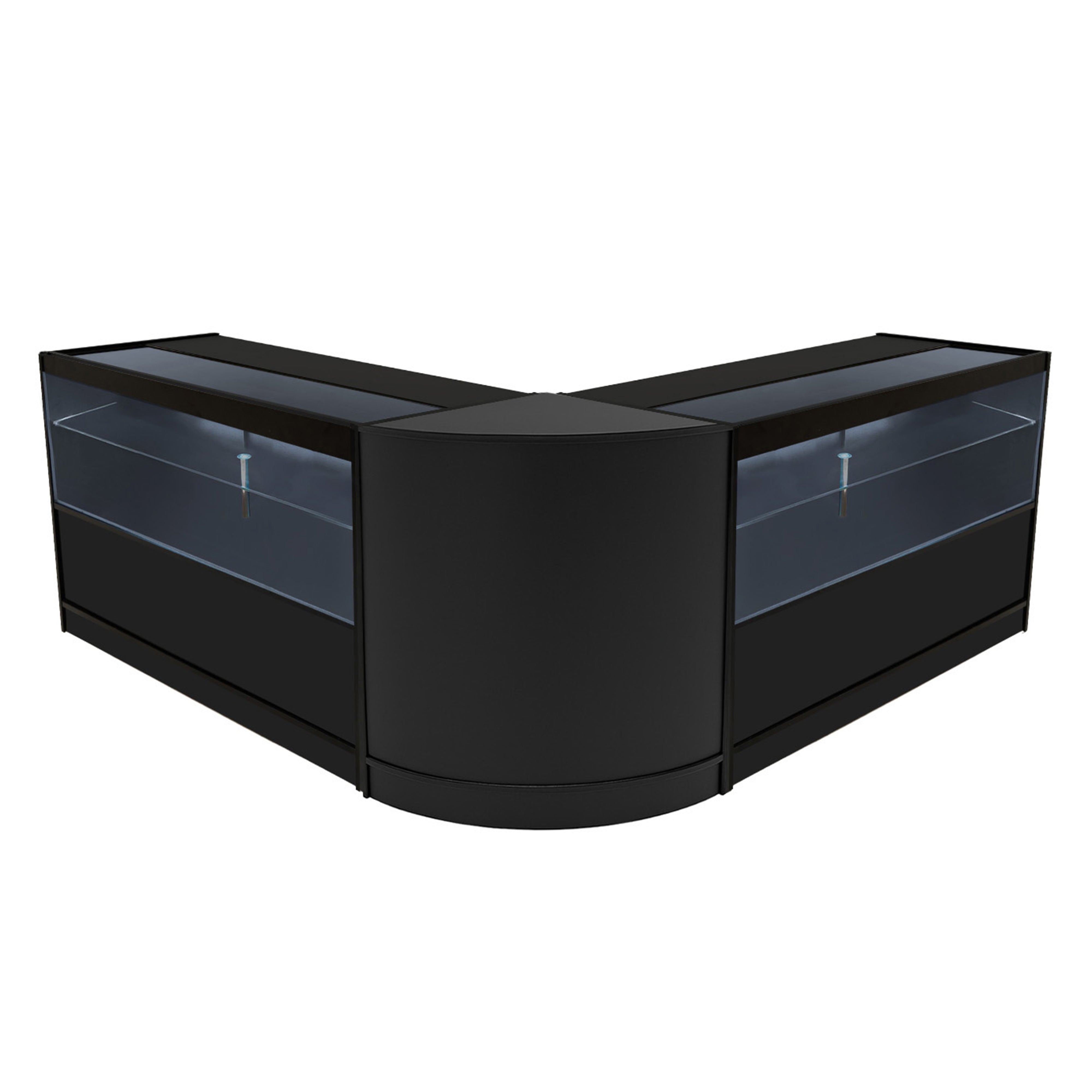 Selene LED-myymälätiskisarja CM60 & 2 x C1500 - musta