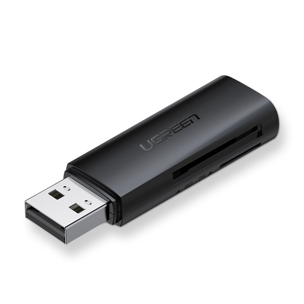 SD TF -muistikortinlukija tietokoneelle USB 3.0 musta