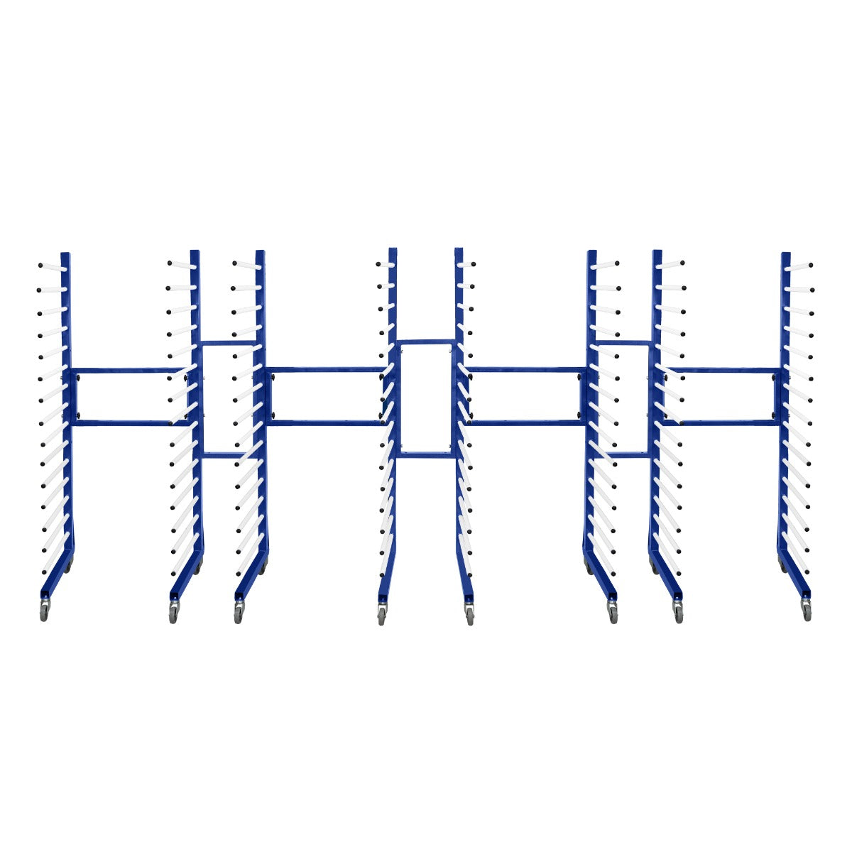Yhdistelmäsuihkukuivausteline, 4 kpl ja 3 liitintä