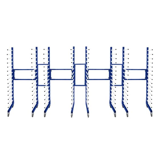 Yhdistelmäsuihkukuivausteline, 4 kpl ja 3 liitintä