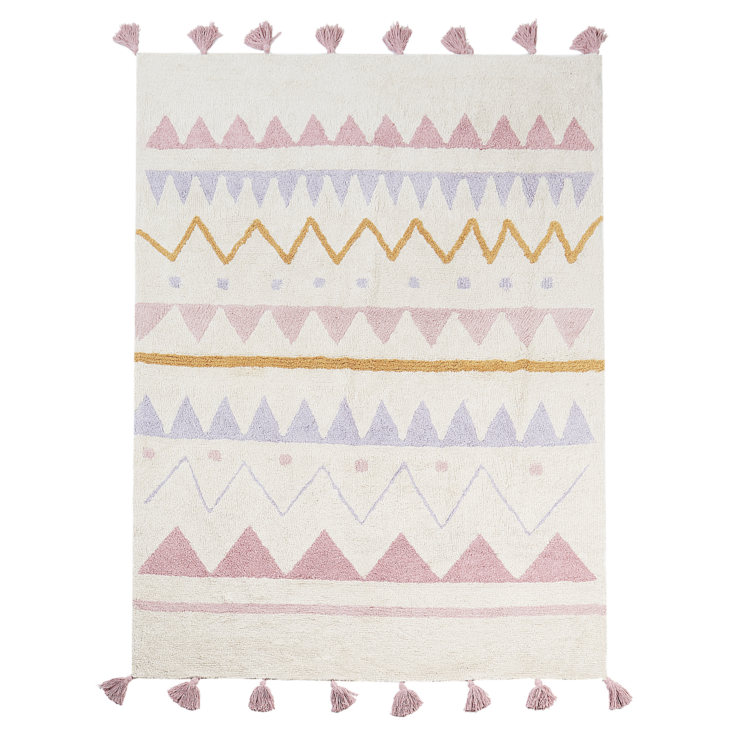 Lastenhuoneen matto ZAYSAN Vaaleanpunainen 140 x 200 cm puuvilla