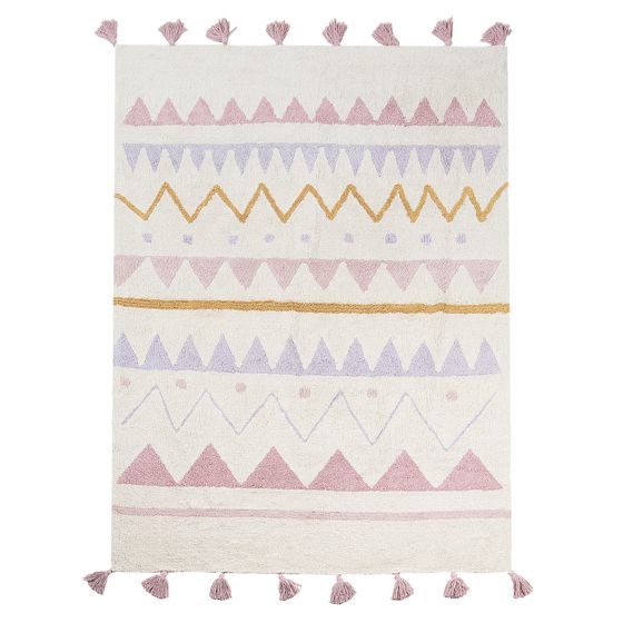 Lastenhuoneen matto ZAYSAN Vaaleanpunainen 140 x 200 cm puuvilla