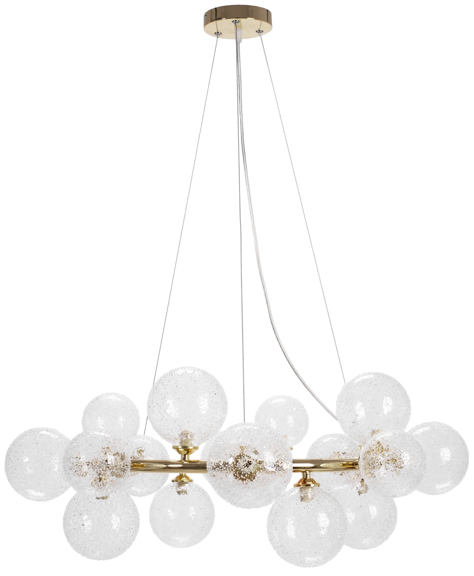 TOOLIGHT riippuva kattovalaisin APP907-20CP kulta, 28x82x110cm